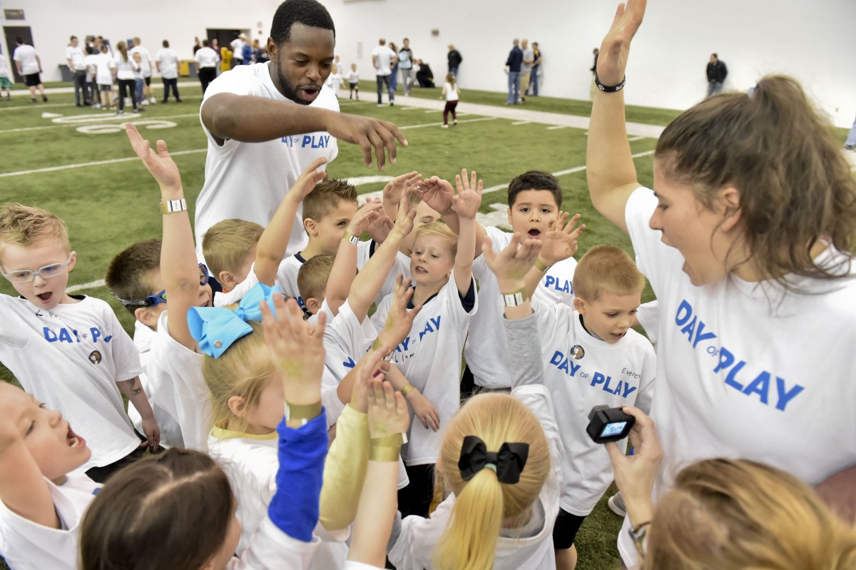 Annual Get Moving! Day of Play returns to Caperton Indoor Practice Facility